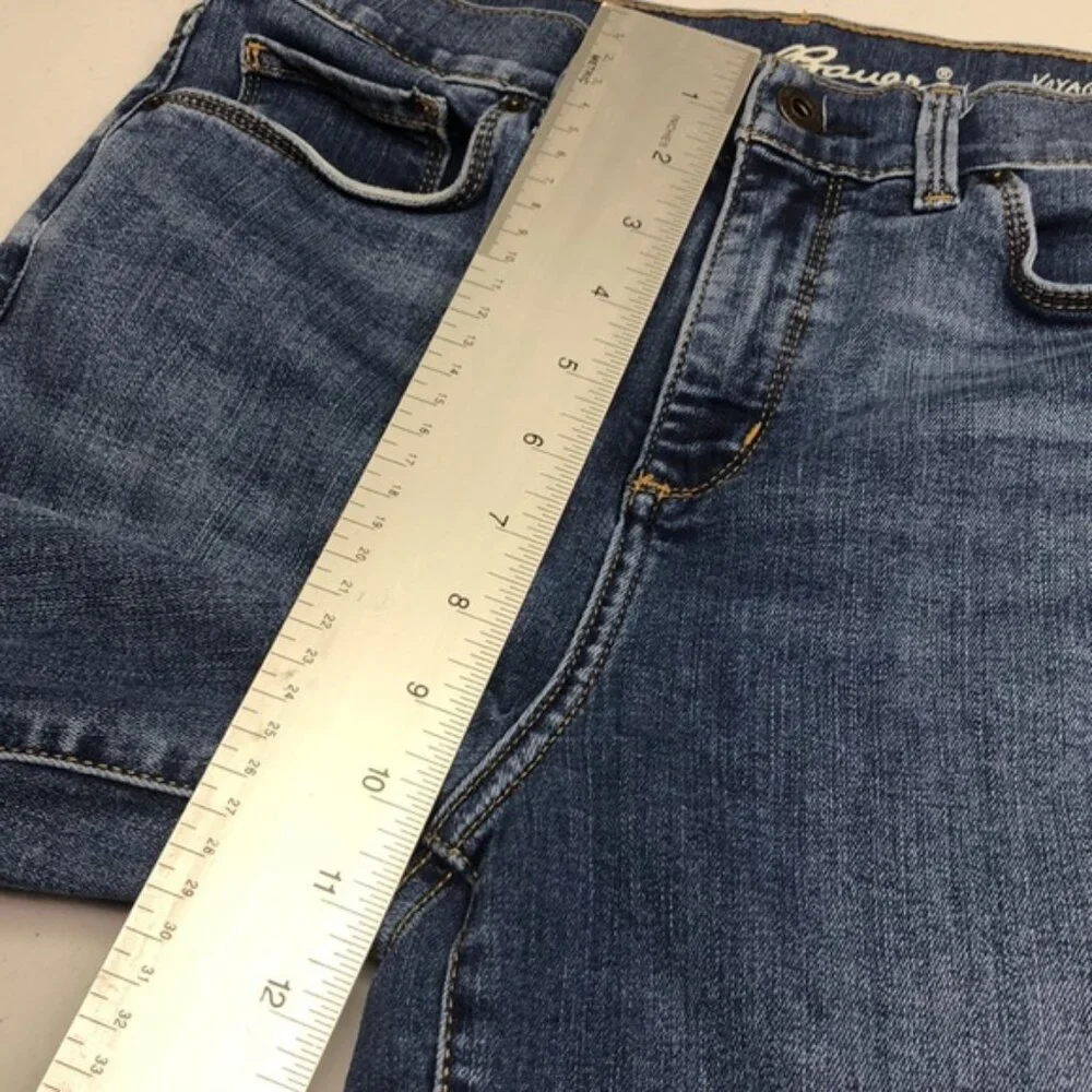 LIKE NEW EDDIE BAUER VOYAGER HIGH-RISE CROP JEANS 6/28x26 ⭐️